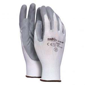 Gants de sécurité en nylon nitrile gris T/09 - Product Image 1