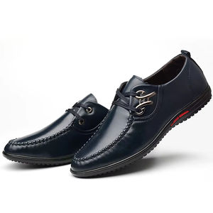 Mens British New Genuine Leather Plus Size Business Formal Oxford Casual <b>Shoes</b> Autumn Wedding Set Breathable Wear-resistant - Product Image 1