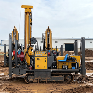 YJC260 Full Hydraulic <strong>Crawler</strong> Water Well <strong>Drilling</strong> Rig 260m Depth 77.3kW Yuchai Engine DTH Drill <strong>Machine</strong> for Hard <strong>Rock</strong> - Product Image 1