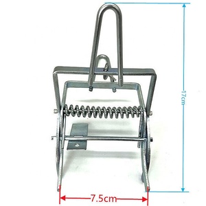 Trappola <span class=keywords><strong>per</strong></span> Topolini Professionale a 16 Molle, in Acciaio Zincato, Resistente alle Intemperie, Riutilizzabile, <span class=keywords><strong>per</strong></span> Gopher e Ratti - Product Image 3