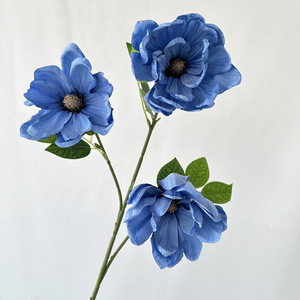 Flores de Seda Artificiales para Boda, Magnolia Realista de Alta Gama, Arte Floral, Material para Manualidades, Decoración del Hogar, Accesorios de Fotografía - Product Image 6