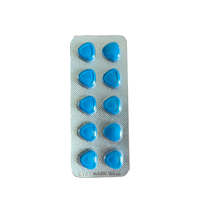 Complément Herbal Vitalité Masculine « Petite Pilule Bleue » Bestseller, Comprimés Triangulaires pour le Soutien de la Santé Masculine