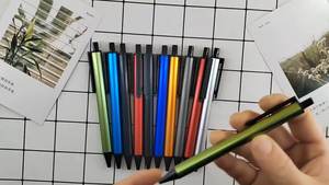 Hot Personalized <b>Cheap</b> Metal Aluminum Ballpoint <b>Pen</b> With Custom Logo - Product Image 2