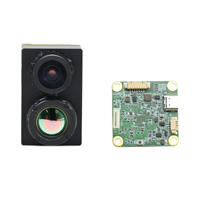 Caméra FPV à Fusion Visuelle et Thermique 1080P Double Lumière 640x512 Imagerie Thermique CVBS UART USB2.0 avec IA 50Hz Compatible Métal - Product Image 4