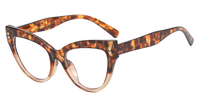 Miroir Panda noir et blanc ridé œil de chat nouveau cadre de lunettes européen et américain anti-lumière bleue ins monture de lunettes rétro