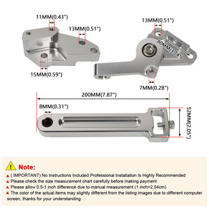 ชุดแปลงระบบส่งกำลังไฮดรอลิก D-Series สำหรับ Honda Civic Crx ปี 88-91 โครงอะลูมิเนียมอัลลอยด์ อะไหล่อัพเกรดคลัตช์ - Product Image 3
