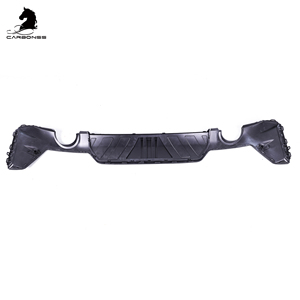Material ABS negro brillante M Tech parachoques MP tipo doble difusor trasero para BMW 3 series G20 LCI <span class=keywords><strong>2023</strong></span> + - Product Image 2