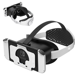 Gafas VR Portátiles <span class=keywords><strong>3D</strong></span> YOTU con Correa Ajustable, Color Rojo, Blanco, Magenta y Verde, Tipo <span class=keywords><strong>3D</strong></span> para <span class=keywords><strong>Nintendo</strong></span> Switch 2 - Product Image 3