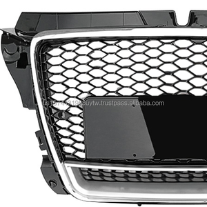 New High Quality PNB Brand ABS Aftermarket Bumper Grille Audi <b>A3</b> 8P.5 2008-2012 | RS3 Style Chrome Black Lower <b>Frame</b> | 3-Month - Product Image 3