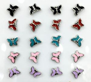 ต่างหูแบบติดหูขนาดเล็ก รา<span class=keywords><strong>ค</strong></span>าถูก ทำจากสแตนเลส ไม่หมอง ประดับเพชรซิ<span class=keywords><strong>ร์</strong></span><span class=keywords><strong>ค</strong></span>อน แฟชั่น<span class=keywords><strong>ส</strong></span>ีลูกกวาด หลาก<span class=keywords><strong>ส</strong></span>ีสัน รูปดอกไม้และหัวใจ - Product Image 4