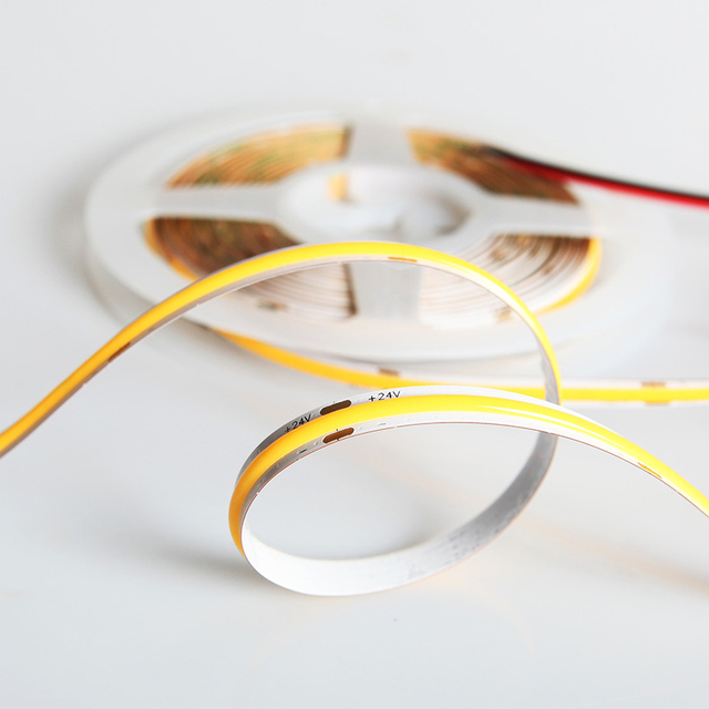 CRI95 RGBW LED Strip Light 220V Stripe 5V 12V Rgb 24V 3000K 6000K Red UK Cob Strip Lights 3000K 6000K Led Strip Lights