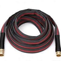 Tuyau haute pression en polyester de 30 m (100 pi) avec raccords mâles et femelles ANSI de 1/2'' – Durable, anti-UV, anti-abrasion pour l'irrigation de jardin et le lavage de voitures