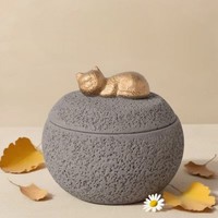 Urnas Funerarias para Mascotas, Cajas Conmemorativas de Cremación para Gatos y Perros, Artículos Funerarios para Almacenamiento de Cenizas