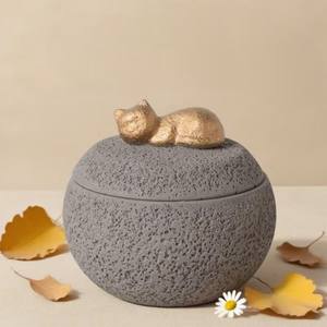 Милые урны для животных, мемориальные коробки для кремации кошек и собак, товары для похорон, для хранения праха - Product Image 5