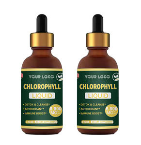 תוספי צמחים כלורופיל לשתות 6000 מ ג עם מינרלים ויטמין פרטי תווית oem כלורופיל נוזלי כלורופיל - Product Image 2
