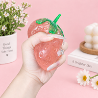 Jouet anti-stress Vaseline Fraise, boule à presser malléable, unisexe, pour les enfants de 5 ans et plus