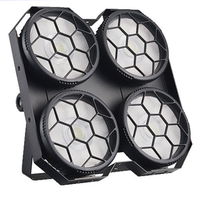 50W COB LED Par Light RGBW 4 Eyes Audience Light avec Auxiliaire DMX Stage Blinder Lights pour DJ Disco Parties
