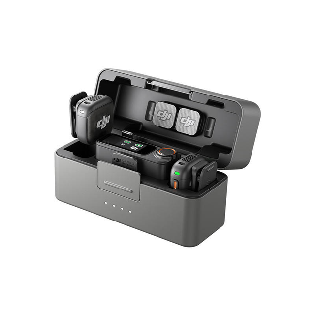 DJI Mic 3 Mini Wireless Microphone Adaptive Gain Long Range for Content Creator Interview Live Stream in Stock