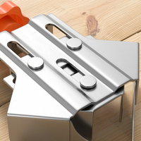 Baja tahan karat 90 derajat sudut kanan penjepit cepat Splicing DIY Woodworking Clamp alat dengan disesuaikan OEM & ODM dukungan