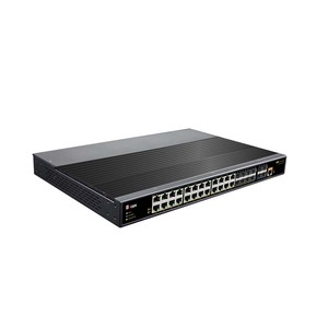 24 RJ45 Ports Managed Industrial Network <b>Switches</b> with 4*1/10G SFP+ Fiber Uplink <b>Ethernet</b> <b>Switch</b> Use for IP Camera VoIP - Product Image 1