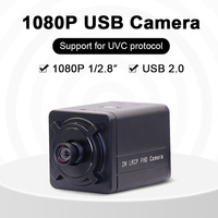 Cámara de 5600 1080P con Sensor COMS IMX385 de 3.5mm y 95 Grados, Lente sin Distorsión, HD, sin Controladores, 60fps, con Alcance de 8m para Reconocimiento de IA