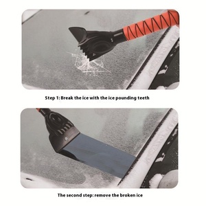 Cepillo de Limpieza para <span class=keywords><strong>Autos</strong></span>, Pala para Nieve 360, Venta Diaria del Fabricante °   Raspador de Hielo Giratorio, Miles de Ventas Diarias - Product Image 4