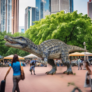 Mostra mostra Dinos Alive In America Animatronic Baby dinosauro a grandezza naturale modello di Suchomimus realistico simulato - Product Image 1