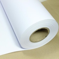 Papier pour traceur blanc personnalisé écologique 60 g/m² en rouleau pour le traçage et l'impression