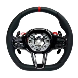 Volante de Fibra de Carbono para CS Serie G F30 G20 G22 G23 G26 G80 G81 G32 G34 G36 M3 M4 M5 M Sport 2020 2021 <span class=keywords><strong>2022</strong></span> 2023 - Product Image 1