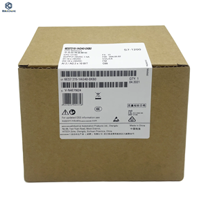 คอนโทรลเลอร์ลอจิกแบบตั้งโปรแกรมได้ขนาดกะทัดรัด CPU 6ES7215-1HG40-0XB0 14 อินพุตดิจิตอล 10 เอาท์พุตรีเลย์สำหรับการควบคุมระบบอัตโนมัติทางอุตสาหกรรม - Product Image 1