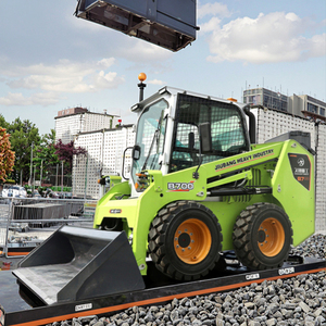 Mini loader & backhoe loader 1 tấn Trái Đất di chuyển máy móc với bàn chải cắt thiết bị nhà máy trực tiếp xây dựng cần cẩu - Product Image 1