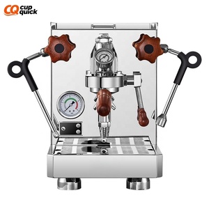 Machine à café expresso semi-automatique professionnelle classique en acier inoxydable, tête E61, 9 bars, usage commercial, 9 bars de pression - Product Image 1