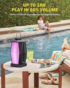 Hot Sale Inwa Outdoor Linkable <b>Wireless</b> <b>Speakers</b> 100 IPX5 Waterproof Karaoke Beat-driven Light Show Metal Cabinet App Control - Product Image 5