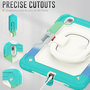 <span class=keywords><strong>Housse</strong></span> de <span class=keywords><strong>protection</strong></span> rotative 360 personnalisée étui de <span class=keywords><strong>protection</strong></span> multifonctionnel à 3 couches pour <span class=keywords><strong>iPad</strong></span> Air 11 M2 <span class=keywords><strong>Pro</strong></span> 11 M4 2024 - Product Image 6