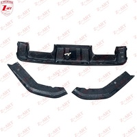 Diffuseur arrière en fibre de carbone sèche Z-ART R4 pour BMW G80 G81 G82 G83 M3 M4 2021+ Lèvre arrière en carbone