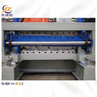 Machine économique pour la fabrication de tôles de toiture en acier galvanisé coloré, à double couche, trapézoïdale, pour la production de profilés.
