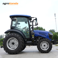 Tracteur agricole multifonctionnel de 75 CV avec cabine climatisée