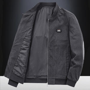 MAQVOB Factory EU US Size High Quality Custom Casual Zipper Plus-Size <strong>Men</strong> <strong>s</strong> Clothing Workwear Bomber Corduroy <strong>Coat</strong> Jacket - Product Image 5