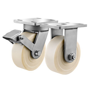 4/5/6/8/10/12 "75mm Kunden spezifischer extra schwerer MC Nylon <span class=keywords><strong>Caster</strong></span> - Product Image 2