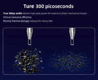 Appareil de rajeunissement cutané esthétique à laser picoseconde double longueur d'onde Pico 1064/532nm, largeur d'impulsion ultra-courte 300ps, Picolaser