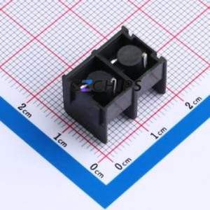 MX8500-8.5-02P-BK01-Cu-S-A Barrier Terminal Block Through hole Component THT,P=8.5mm Connector Two Sides 8.5mm 1x2P Straight Pin - Product Image 2