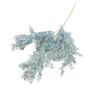 Nueva Planta Artificial Verde 2025, Flor de Seda de Nueve Hojas con Fragancia, Hierba Dorada de Mil Capas, Decoración de Boda Estilo <span class=keywords><strong>Bosque</strong></span> - Product Image 5