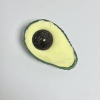 Prix de gros Crème glacée au lait fruité à l'avocat, sucette glacée 3D à l'avocat, saveur douce, emballage en boîte, crème glacée dure virale, Lukebingbing