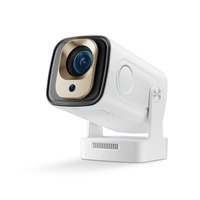 Projecteur domestique ultra-lumineux Visionnage en intérieur de jour 200 lumens HD 4K Décodage pris en charge 1080P natif WIFI6 Projecteur intelligent Android