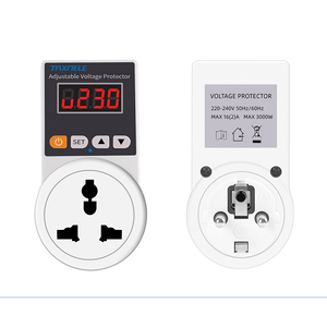 Protecteur de tension automatique pour prise AC 220V réglable 16A, protection contre les surtensions, prise EU, protection de la tension pour réfrigérateur - Product Image 1