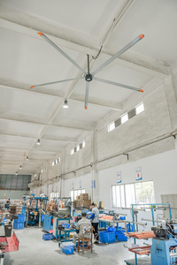 Vfans nhà máy giá Lớn ASS Hợp kim nhôm công nghiệp quạt 220V/380V 50-60Hz <39dB hội thảo hvls Quạt trần - Product Image 3