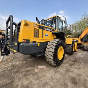 Cargadora de Ruedas Komatsu WA380 de 6.5 Toneladas |   Cabina de aire acondicionado, acoplador rápido, similar a WA320 WA380-8 WA470 WA320 WA380-8 WA470 WA500 WA600 - Product Image 1