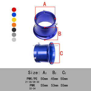 (Stock prêt) <span class=keywords><strong>50mm</strong></span> 55mm <span class=keywords><strong>moto</strong></span> carburateur filtre à air coupe vent klaxon coupe pour Pwk Oko Koso Pwk28 Pwk34 Nsr Pe28 Pe30 - Product Image 5