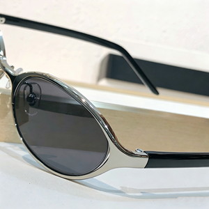 Lunettes vintage ovales à monture métallique pour femmes, style Y2K rétro, fines, à verres transparents, pour myopie - Product Image 6