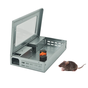 Trampa para Ratones de Acero con Diseño de Captura Múltiple, Parte Superior Transparente Humanizada para Uso en Interiores y Exteriores, Control de Plagas Eficaz para Eliminar Ratones - Product Image 2